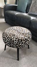 Designer Snow Leopard Table