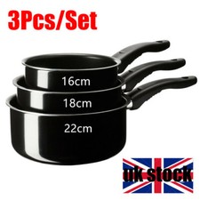 3 Non Stick Saucepan Cookware