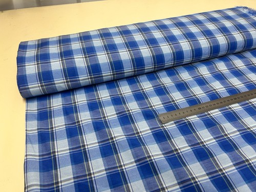Tartan check cotton - tartan, fabric