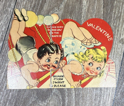 Vintage valentine day card - vintage, valentine's