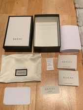 Gucci watch case empty