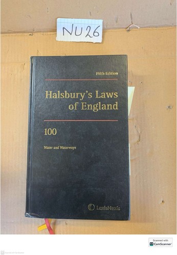 Halsbury laws england 5th - of,