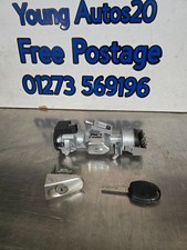 FORD FOCUS MK2 C-MAX MK1 LOCK SET IGNITION BARREL KEY READER & DOOR LOCK WITH 3