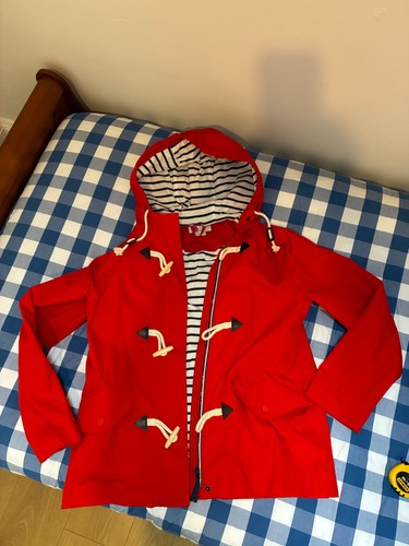 Boden red showerproof hooded