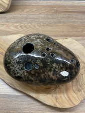 Pottery pebble vase - -,