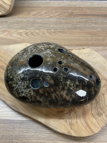 Pottery pebble vase - pottery,