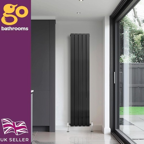 Matt black vertical designer - matt,