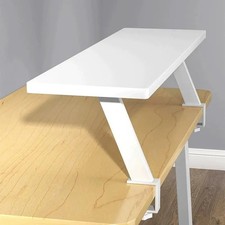 Wooden Desk Organizer Metal U