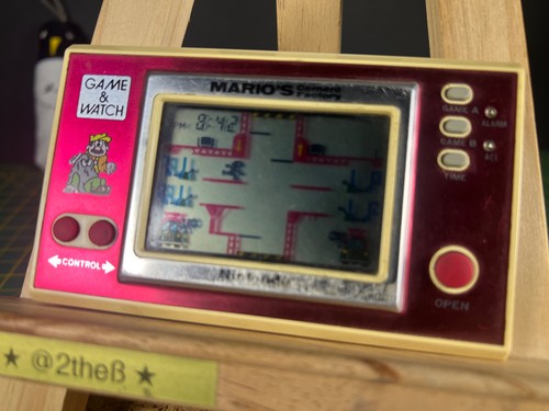 Nintendo game watch mario s - nintendo, mario's