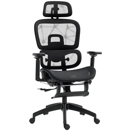 Homcom ergonomic office chair - office,