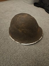 British Army Vintage Turtle Helmet 1950s Dated