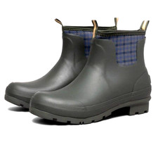 Joules Foxton Green Neoprene Lined Ankle Wellies- Brand new  with tags