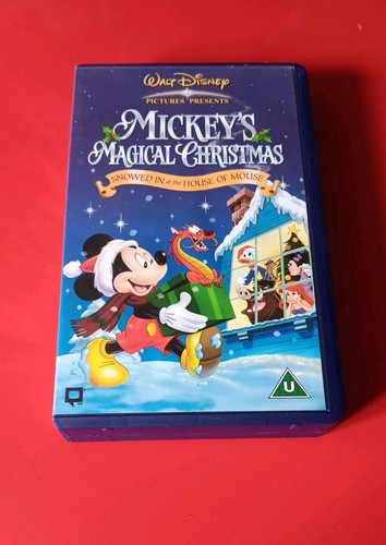 Mickey magical christmas vhs - mickey's,