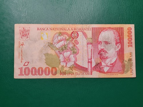 Romania 100000 lei 1998 - 100000,