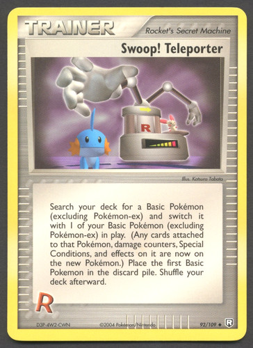 Pokemon tcg swoop teleporter - tcg:,
