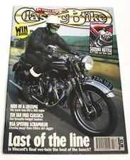 Classic bike magazine feb 1996 - classic,