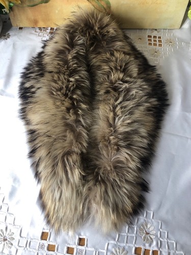 100 raccoon fur - fur, real