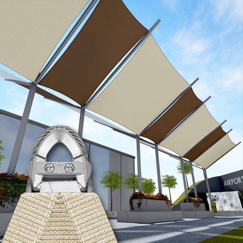 24x24 sun shade - shade, sail