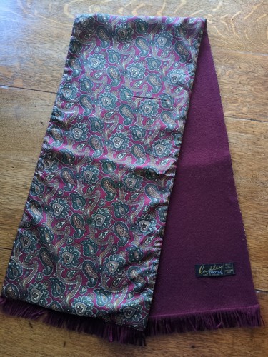 Tootal scarf paisley wool - tootal,