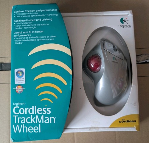 Logitech cordless trackman - cordless,