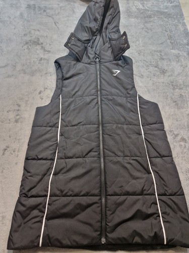 Gymshark hooded gilet long - gilet,