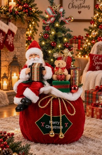 79cm musical santa - musical,
