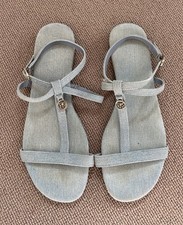 DKNY Designer Denim Sandals UK