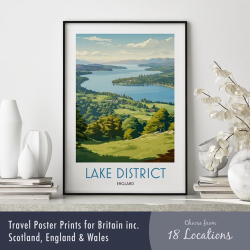 Travel poster print great - travel,