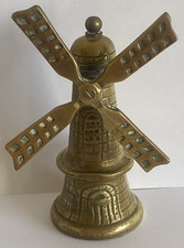 VINTAGE BRASS WINDMILL TABLE