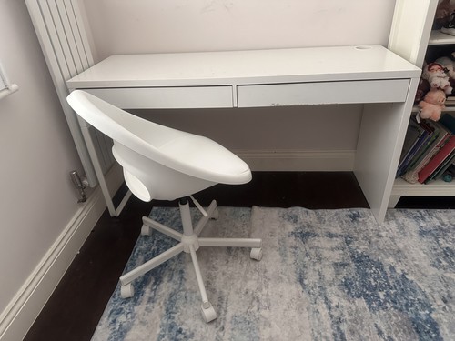 Ikea desk and malskar - ikea,