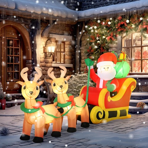Homcom 8ft christmas - homcom,