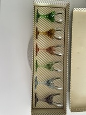 Vintage Coloured Stem Glasses