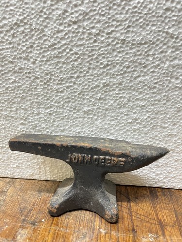 Vtg john deere mini anvil - vtg,