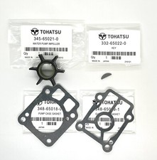 Tohatsu 25hp/30hp/40hp Outboard Water Pump Impeller Service Kit 345-65021-0