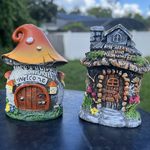 Fairy garden forest house - 2x,