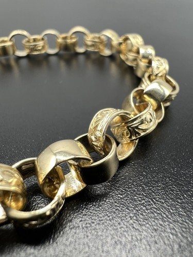 9ct solid gold inch - solid, 7mm