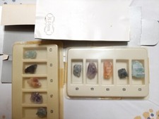 H.STERN GEMS Raw Original Collection 1980 CERTIFIED 2 Gemstone Boxes