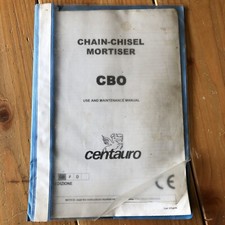 Centauro Chain Chisel Mortiser Manual