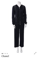 Chanel track suit dark - dark, blue