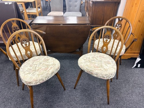 Vintage ercol drop - vintage, table