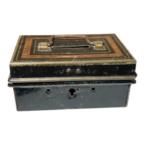 Vintage black metal cash - black,
