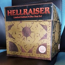 Hellraiser | Anchor Bay Ltd Ed Puzzle Box | 4 DVD Set | Signed by Doug Bradley
