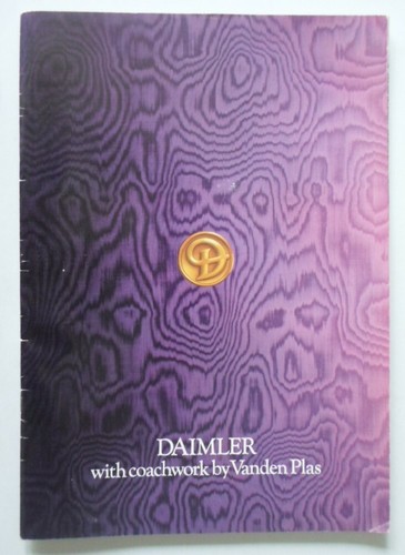 Daimler vanden plas - daimler, orig