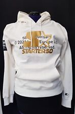 Starter Black Label Cream Hooded Sweatshirt Cotton. Size M:  Medium UNWORN + Tag