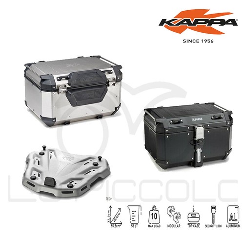 Kappa aluminium suitcase - kappa,