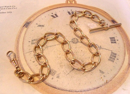 Victorian pocket watch chain - pocket,