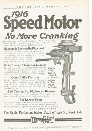 1915 caille marine - 1915, motor