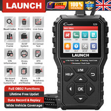 OBD2 Fault Code Reader Scanner Engine Car Diagnostic Reset Tool UK Launch CR529