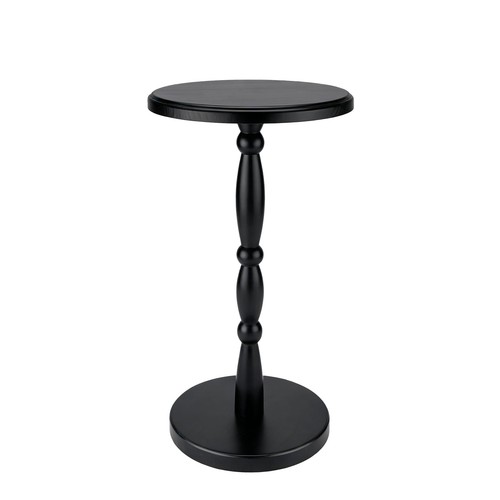 Inch real wood round drink - 12,