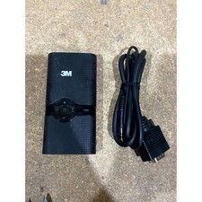 3M Mpro120 Professional Micro Pocket Projector Black Built-In Speaker USB 2.0A